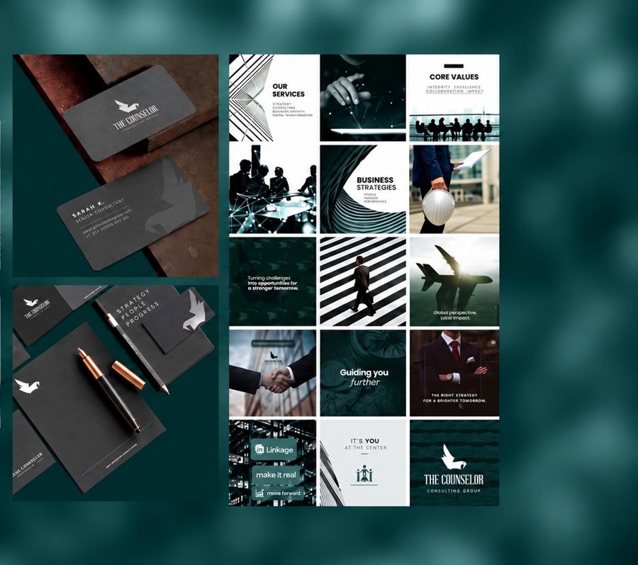 The Counselor Consulting Group work by Create It